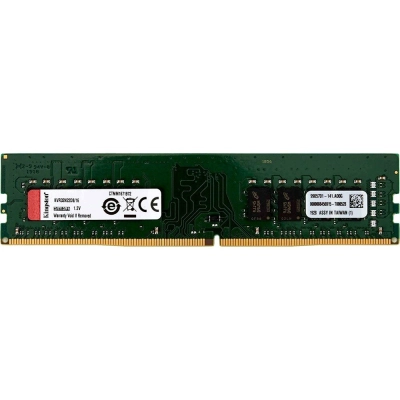 ОЗУ Kingston DIMM DDR4 16GB KVR32N22D8/​16 PC4-25600, 3200MHz, CL22