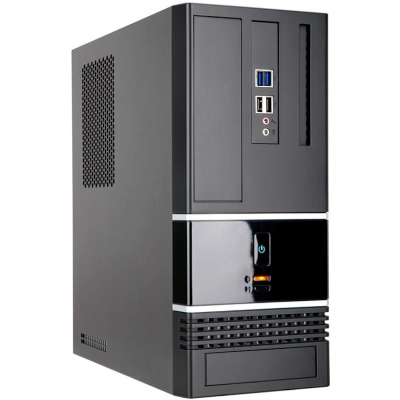 Корпус INWIN BK623BL (6132049) USB3.0 Micro-ATX, RB-S400BN1-0H, 400W, 2xUSB3.0, 2xUSB2.0+Audio, черный