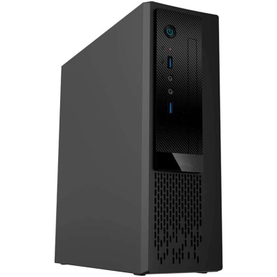 Корпус Powerman (IN-WIN) PS201/6125688 Slim-Desktop, 300 Вт, mITX, черный