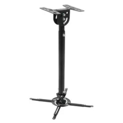 Кронштейн для проектора Wize WPC-B черный макс.12кг потолочный поворот и наклон