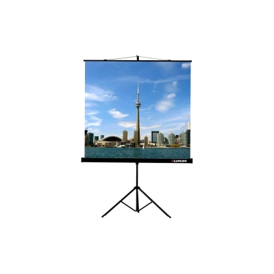 Экран на треноге Lumien 127x127см Eco View LEV-100104 1:1 напольный рулонный
