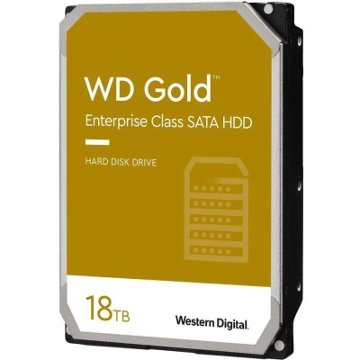 Жесткий диск WD Original SATA-III 18Tb WD181KRYZ Gold (7200rpm) 512Mb 3.5