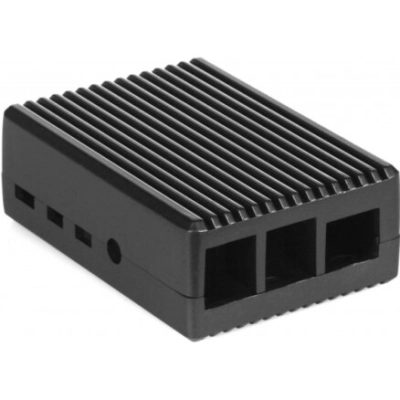 Корпус Qumo (RS018) Aluminum Case, Raspberry Pi 4B, Grey