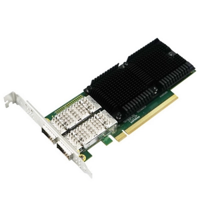 Сетевой адаптер LR-LINK LRES1014PF-2QSFP28 PCIE 100GB 16QSFP28