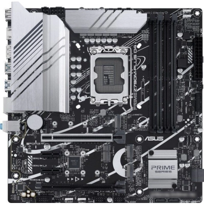 MB s1700 ASUS PRIME Z790M-PLUS mATX 4xDDR5 2xPCIEx16 2xPCIEx1 3xM.2 USB-C DP HDMI GLAN (90MB1E70-M0EAY0)