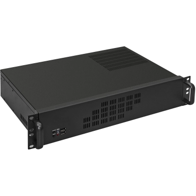 Корпус ExeGate Pro 2U300-04 EX292252RUS RM 19, высота 2U, глубина 300, без БП, USB