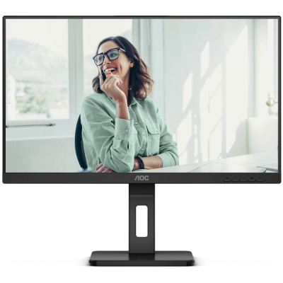 Монитор AOC Q27P3CV Black 27 с поворотом экрана (IPS, 2560x1440, 75Hz, 4 ms, 178°/178°, 350 cd/m, 20M:1, +2xHDMI 1.4)
