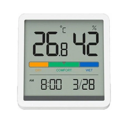 Метеостанция Xiaomi BEHEART Temperature and Humidity Clock Display W200 White