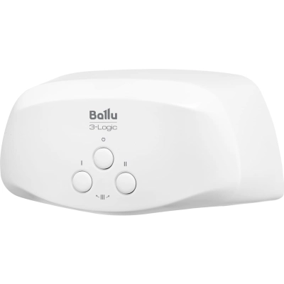 Водонагреватель проточный Ballu 3-Logic TS (3,5 kW) - кран+душ