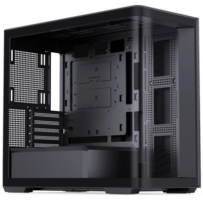 Корпус JONSBO D300 Black без БП, боковая панель из закаленного стекла, mini-ITX, micro-ATX, черный