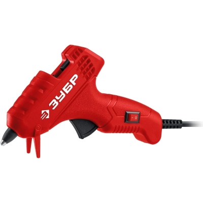 Пистолет термоклеевой электрический ЗУБР Мастер 7 06851-7, d 7мм, 5г/мин