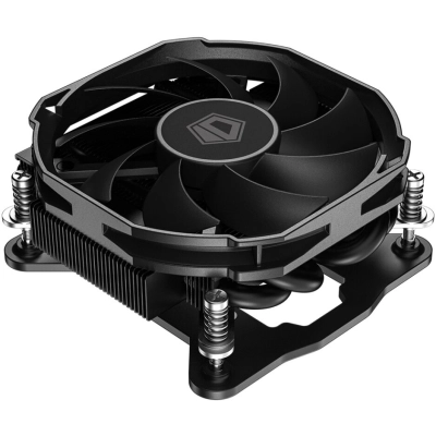 Кулер ID-COOLING IS-30i Black LGA1700/​1200/​115X низкопрофильный высота 30mm (36шт/​кор, TDP 100W, PWM, 4 тепл.трубки прямого контакта, FAN 92mm) BOX