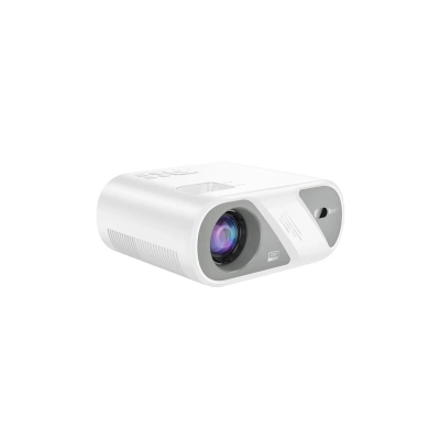 Проектор беспроводной HOCO DT1 wireless projector(720P same screen version)(EU) (белый)