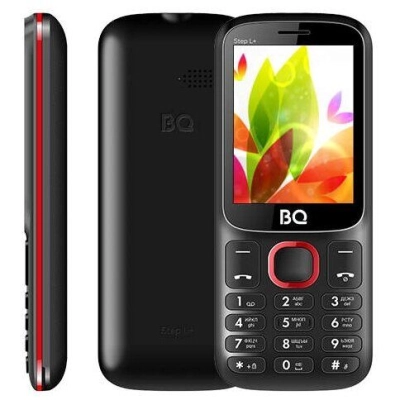 Мобильный телефон BQ 2440 Step L+ Black+Red