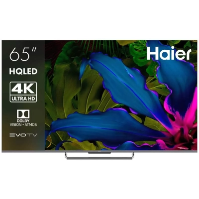 Телевизор 65 Haier 65 Smart TV S6 QLED 3840x2160, 4K Ultra HD, 120 Гц, Wi-Fi, Smart TV, Android TV
