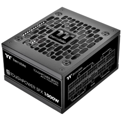 Блок питания Thermaltake Toughpower SFX1000 Gen.5 (PS-STP-1000FNFAPE-1) SFX 1000W 80+ platinum (20+4pin) APFC 90mm fan 8xSATA Cab Manag RTL