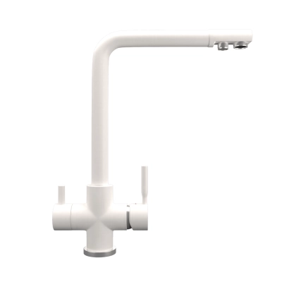 Кухонный смеситель MAUNFELD MFQT-16W кремовый