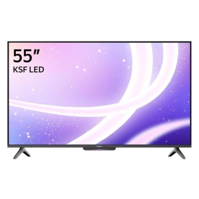Телевизор 55 YANDEX ТВ Станция Бейсик с Алисой YNDX-00076 черный 3840x2160, 4К Ultra HD, 60 Гц, Wi-Fi, Smart TV, Яндекс ТВ