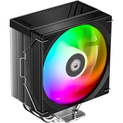 Кулер ID-COOLING Frozn A410 SE ARGB LGA1700/​1200/​115X/​AM5/​AM4 (TDP 180W, PWM, 4 тепл.трубки прямого контакта, ARGB Fan 120mm, черный) RET