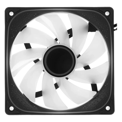 Вентилятор Accord ACC-YH12 (ACC-YH12 ARGB Black) 4-pin, 1500об/​мин, 27 дБ, ARGB, черный, brown box