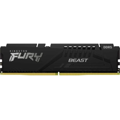 ОЗУ Kingston Fury Beast Black XMP (KF556C40BB-64) DDR 5 DIMM 64Gb PC44800, 5600Mhz, CL40 (retail)
