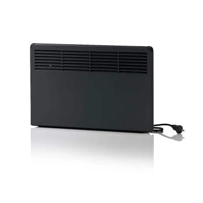 Конвектор Ensto EPHBMB05PR FinnHeat, мех.термост, вилка, 500Вт черный