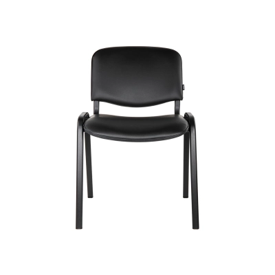 Стул BRABIX Iso CF-005 (531977) черный каркас, кожзам черный