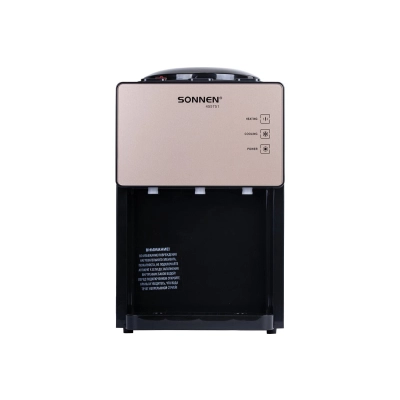 Кулер для воды SONNEN TSE-03BBP (455751) черный/​бежевый