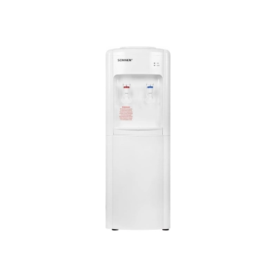 Кулер для воды SONNEN FSE-02W (456172) напольный, нагрев/​охлаждение электронное, 2 крана, белы