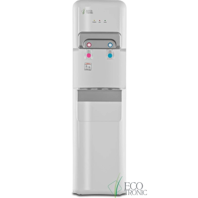 Пурифайер для воды ECOTRONIC V10-U4L напольный, нагрев/​охлаждение компрессорное, 2 крана, белый