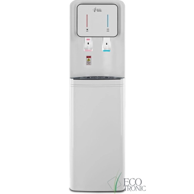 Пурифайер для воды ECOTRONIC A60-U4L напольный, нагрев/​охлаждение компрессорное, 2 крана, белый