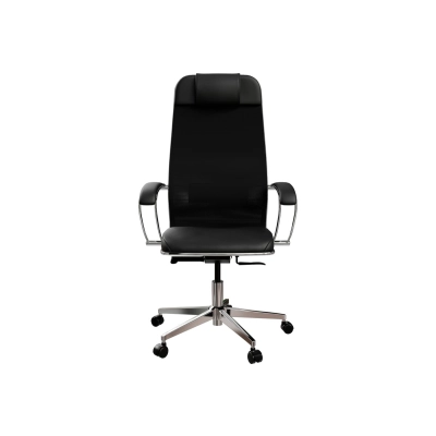 Кресло МЕТТА ErgoLife Comfort (Z1F6.16.1.543) на колесиках, сетка, черный/черный