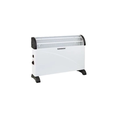 Конвектор SONNEN Y-01S, 2000Вт, 3 режима работы, белый/черный
