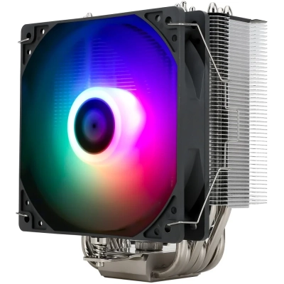 Кулер Thermalright Burst Assassin 120 ARGB LGA115X/​1200/​1700/​AM4/​AM5 (120mm ARGB PWM Fan, медное основание, 6 тепл. трубок 6мм)