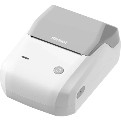 Термопринтер Niimbot B1 (1746887) 203dpi 50мм/с/USB/BT для печ.этик. серебристый