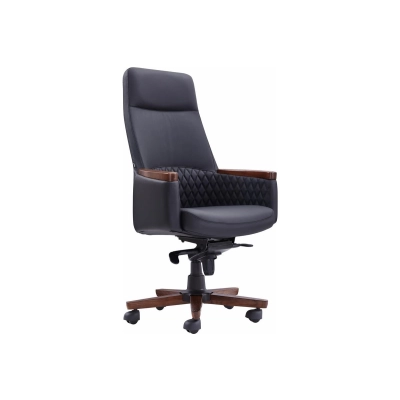 Кресло руководителя HAWASAN Desire EX-771 (532935) натуральная кожа, черное