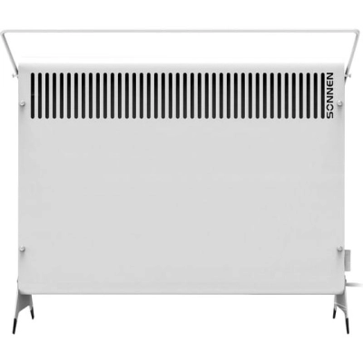 Конвектор SONNEN Mini-1500.2, 1500Вт, вешалка, Х-образный нагревательный элемент, белый, сделано в России, 457631