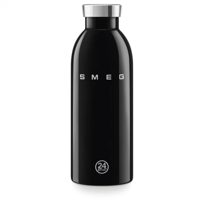 Термобутылка SMEG WBF01BL стиль 50-х гг, объем 500мл, поддержание тепла до 12 часов, черный