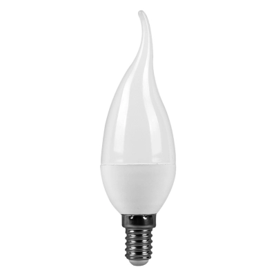 Светодиодная LED-лампа Smartbuy SBL-C37Can-12-60K-E14 C37-12W/6000 Свеча на ветру матовая