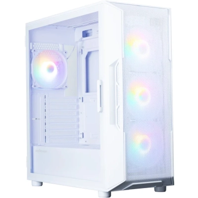 Корпус ZALMAN i3 Neo V2, ATX, White, Front Mesh, Window, 2xCombo (3.5 or 2.5), 1x2.5, 1xUSB Type C, 1xUSB3.0, Front 3x120mm FRGB, Rear 1x120mm FRGB
