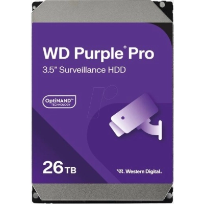 HDD WD Purple Pro 26TB WD260PURP (7200rpm) 512Mb SATA-III 3.5