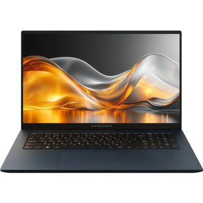 Ноутбук Maibenben M17A-R574UM (M17A-R574UM0F3RLU4EB1) 17.3 FHD IPS 144Hz, AMD R5-7430U, 16Gb, 256Gb + 256Gb SSD, Linux, синий (мышка + коврик)
