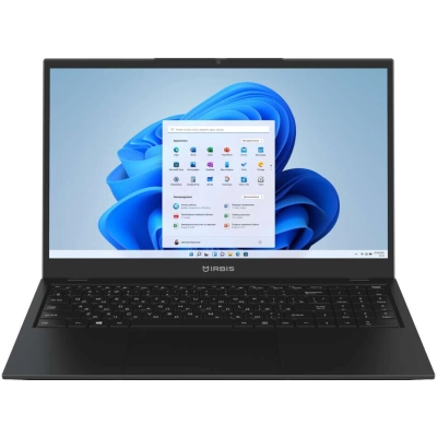 Ноутбук IRBIS SmartBook 15NBP3504B 15.6 FHD (1920x1080) IPS AG, Core i3-1215U, 8Gb DDR4-3200(1) 512Gb SSD, Wi-Fi 6+BT 5, 10000mAh, Metal Case Black