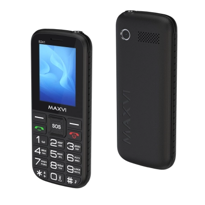 Мобильный телефон Maxvi B241 черный