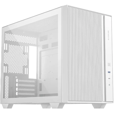 Корпус ID-Cooling Flow 500 White mATX/​win TG/​ no fan/​ Gen2 Type C/​ CPU 180mm/​ GPU 403mm/​ no PSU