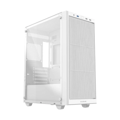 Корпус ID-Cooling Ware 310 White ATX/​ win TG/​ no fan/​ Type C/​ CPU 160mm/​ GPU 320mm/​ no PSU