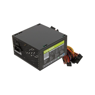 Блок питания Aerocool VX Plus 500, 500W,ATX v2.3 Haswell, fan 12cm, 500mm cable, power cord, 20+4P, 4+4P, PCIe 6+2P x1, PATA x3, Sata x3, FDD