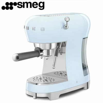 Кофемашина-эспрессо SMEG ECF02PBEU пастельный голубой