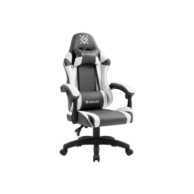 Кресло игровое DEFENDER Fortune (64026) Grey/White