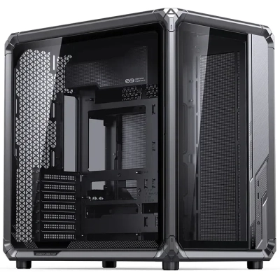 Корпус JONSBO X400 Pro gray, без БП, Midi-Tower, TG, no fan, 2xUSB-A 3.0 + 1xUSB-C 3.2, ATX, mITX